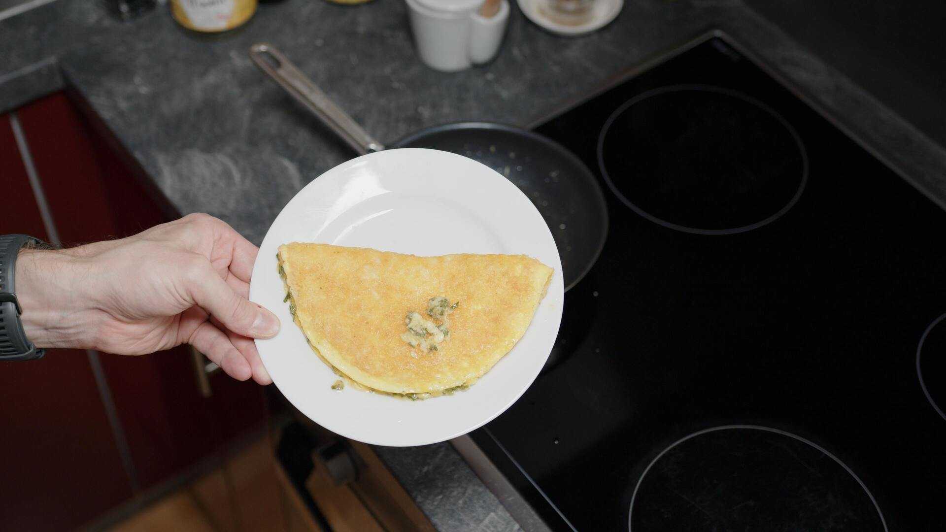 Parmesan Omelette